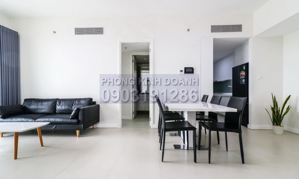 Gateway Thảo Điền toà A cho thuê 2pngủ nội thất đẹp lầu 24 view sông