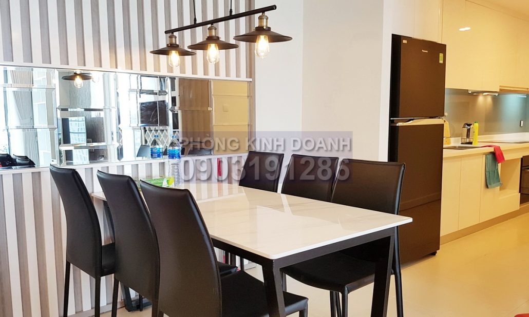 Cho thuê Gateway Thảo Điền 2 phòng ngủ 99m2 tầng 34 view city nhà đẹp