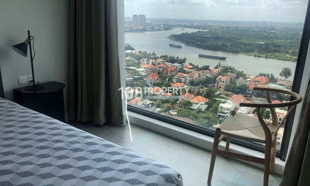 Cho thuê căn Gateway Thảo Điền 3 phòng ngủ view sông lầu cao nội thất xịn