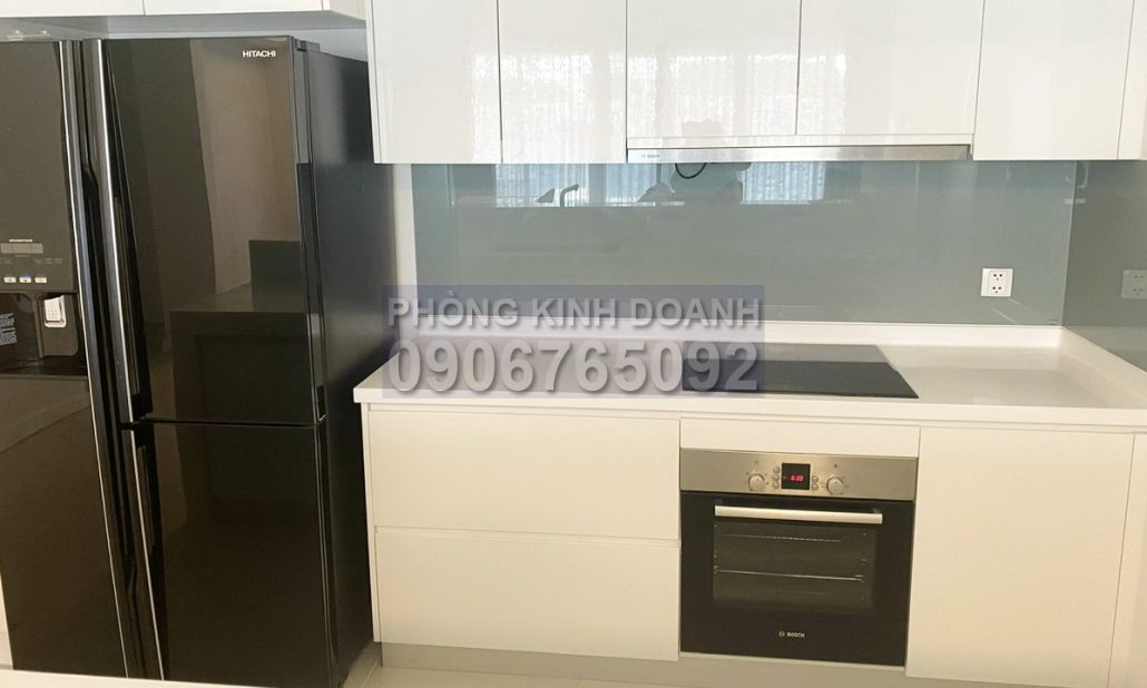 Cho thuê Gateway Thảo Điền 4 phòng ngủ view sông tầng trung nội thất full