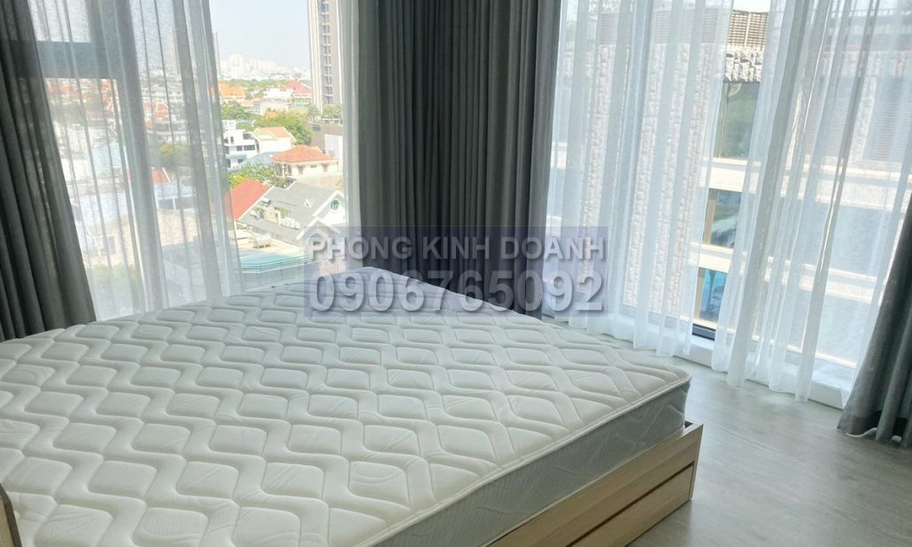 Cho thuê Gateway Thảo Điền 4 phòng ngủ view sông tầng trung nội thất full