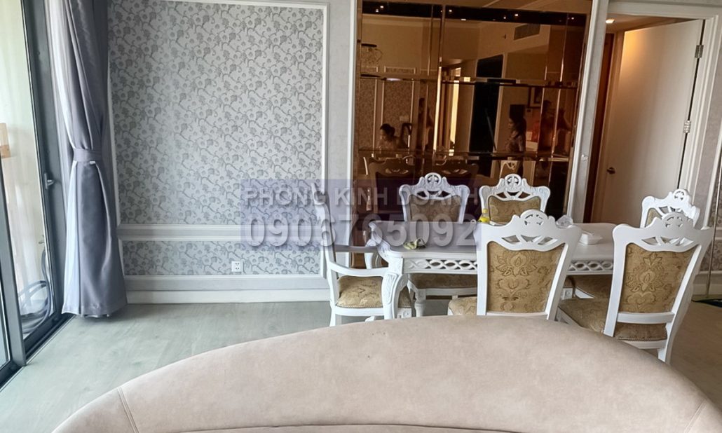 Cho thuê Gateway Thảo Điền 4 phòng ngủ view sông lầu cao nội thất đầy đủ