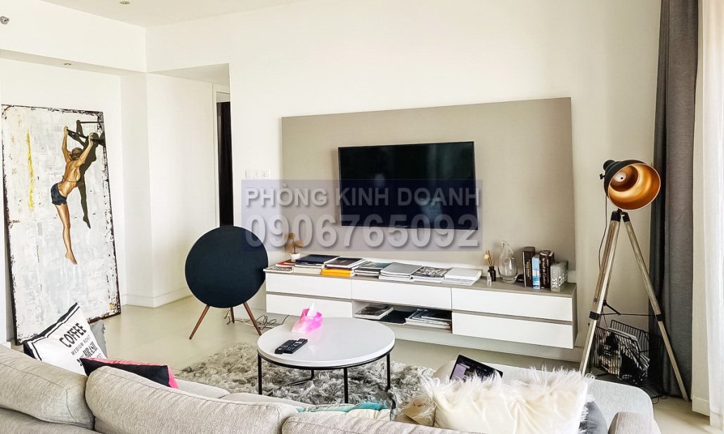 Cho thuê Gateway Thảo Điền căn 4 phòng ngủ view sông lầu cao nội thất xịn