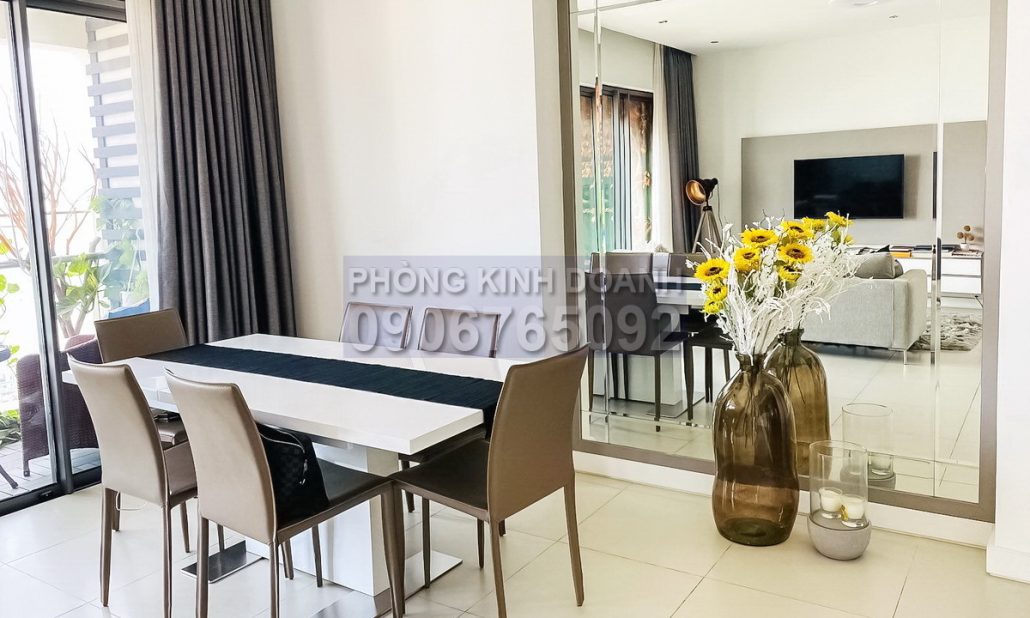 Cho thuê Gateway Thảo Điền căn 4 phòng ngủ view sông lầu cao nội thất xịn