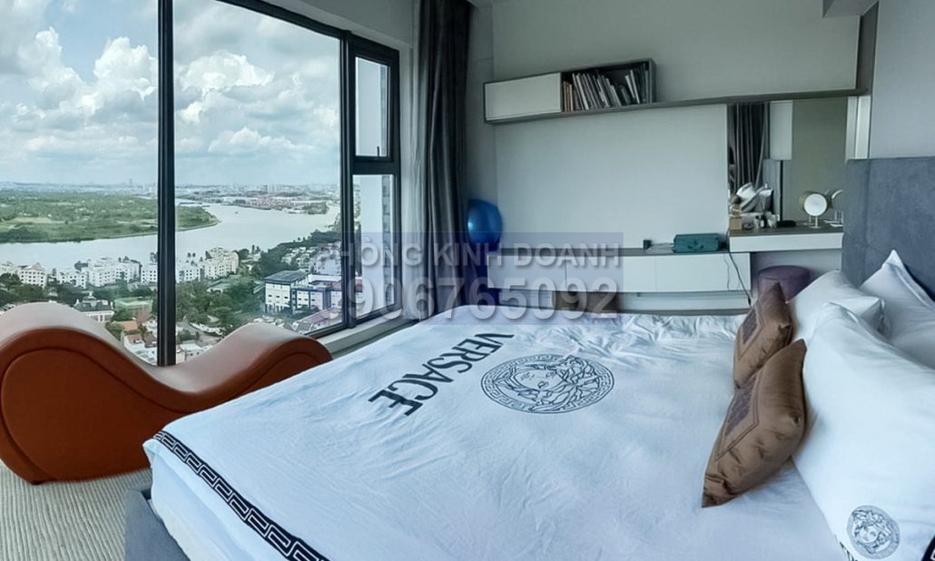 Cho thuê Gateway Thảo Điền căn 4 phòng ngủ view sông lầu cao nội thất xịn