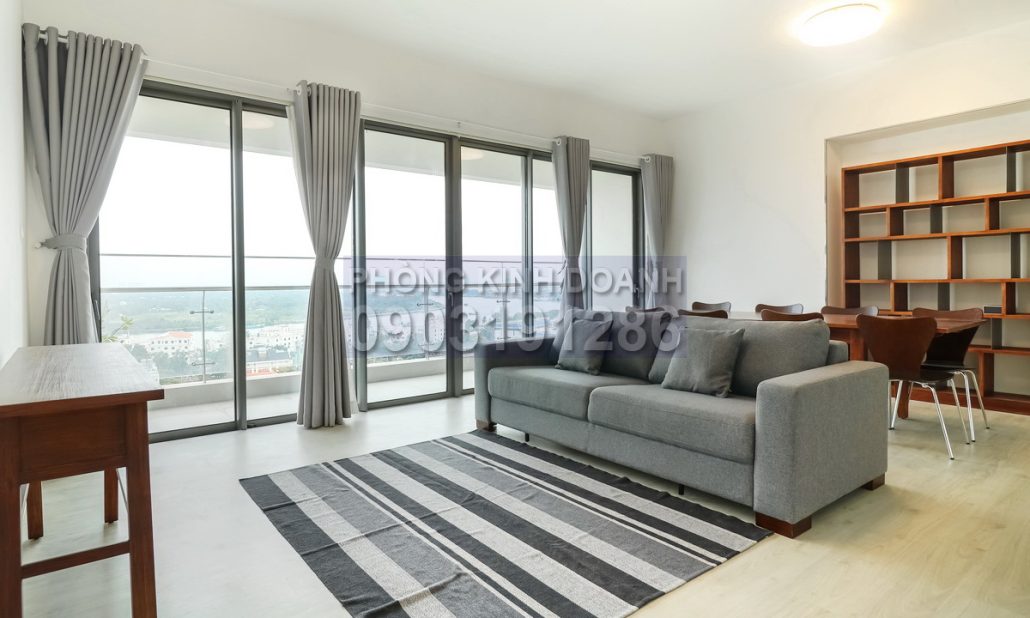 Cho thuê căn Gateway Thảo Điền 4 phòng ngủ view sông tầng cao có nội thất