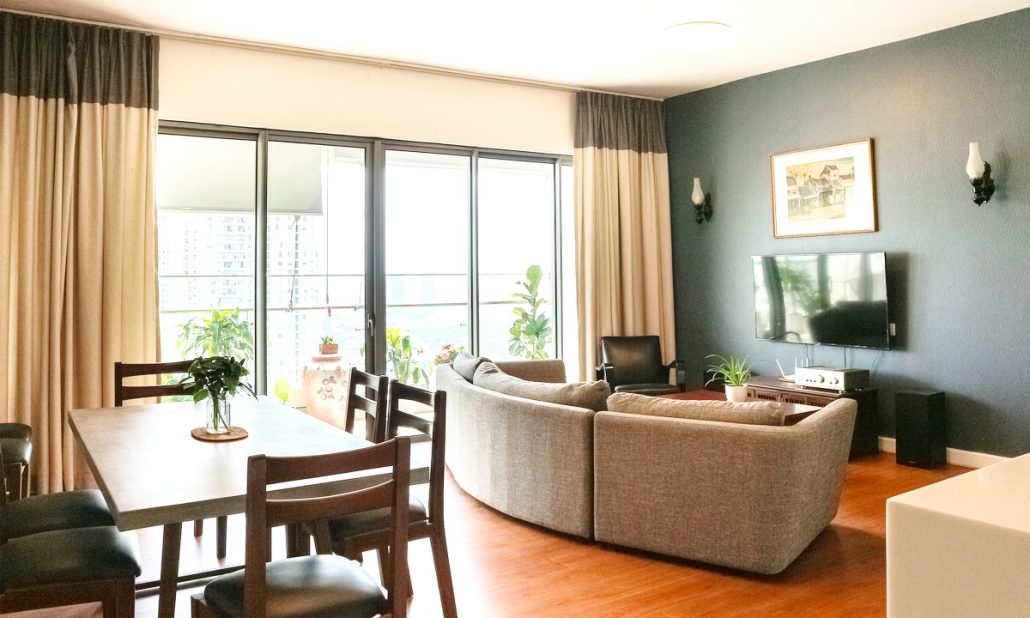 Căn hộ Gateway Thảo Điền bán 4 phòng ngủ view L81 lầu cao thoáng nhà đẹp