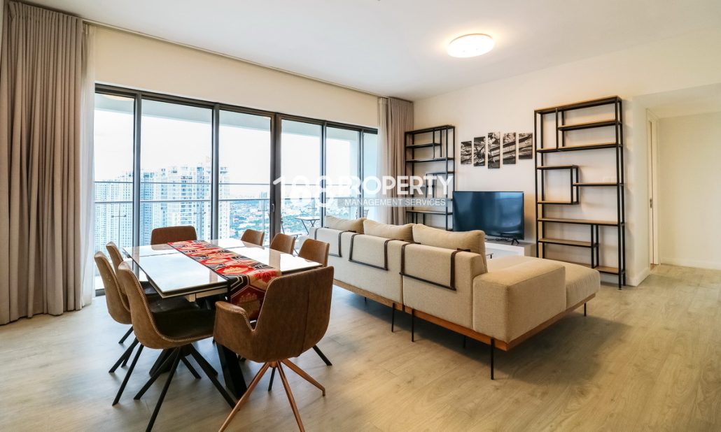 Cho thuê Gateway Thảo Điền 4 phòng ngủ view L81 lầu cao nội thất cao cấp