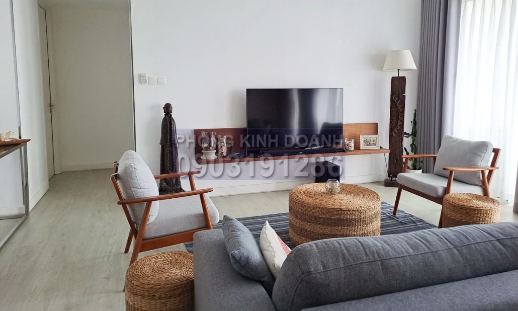 Cho thuê căn Gateway Thảo Điền 4 phòng ngủ view sông tầng cao có nội thất