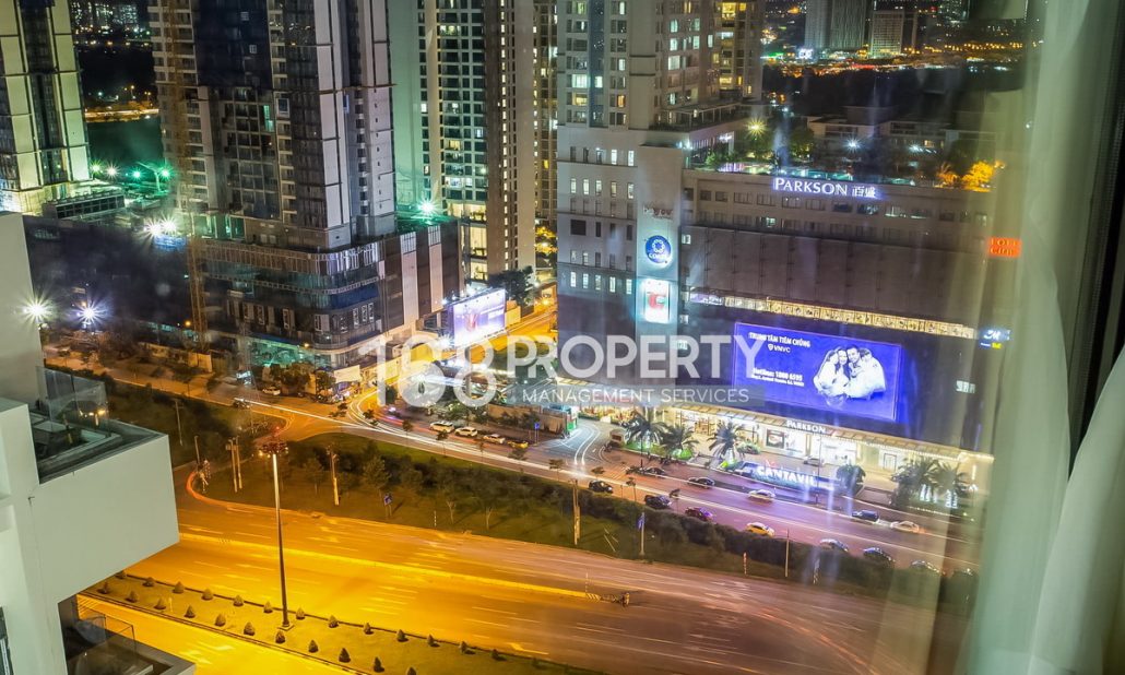 Gateway Thảo Điền cho thuê 1 phòng ngủ view thoáng lầu cao đầy đủ nội thất