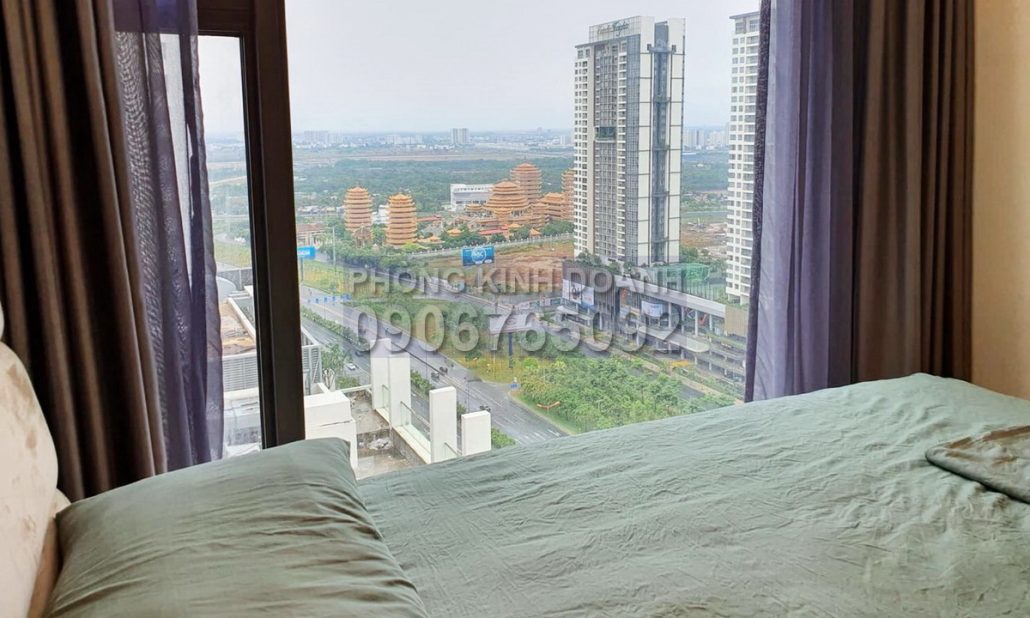 Gateway Thảo Điền cho thuê 1 phòng ngủ view thoáng lầu cao đầy đủ nội thất
