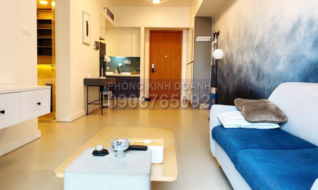 Gateway Thảo Điền cho thuê 1 phòng ngủ view thoáng lầu cao nội thất xịn