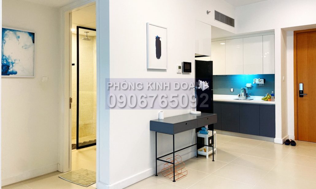 Gateway Thảo Điền cho thuê 1 phòng ngủ view thoáng lầu cao nội thất xịn