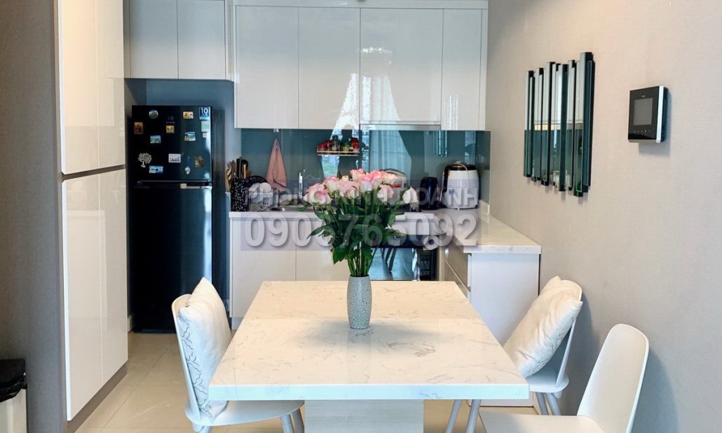 Cho thuê Gateway Thảo Điền căn 1 phòng ngủ view L81 lầu trung full nội thất