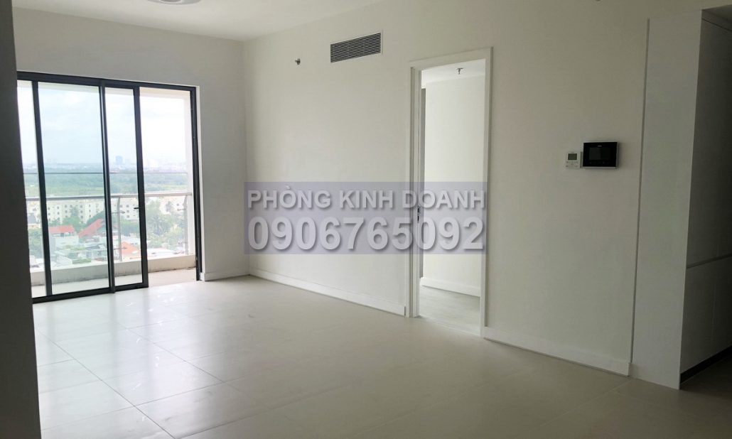 Căn Gateway Thảo Điền cho thuê 2 phòng ngủ nhà trống view sông tầng cao