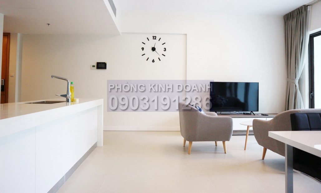 Gateway Thảo Điền cho thuê 2 phòng ngủ view hồ bơi lầu thấp nội thất cao cấp