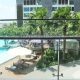 Gateway Thảo Điền cho thuê 2 phòng ngủ view hồ bơi lầu thấp nội thất cao cấp