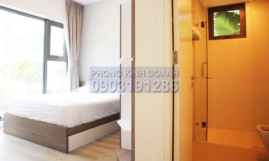 Gateway Thảo Điền cho thuê 2 phòng ngủ view hồ bơi lầu thấp nội thất cao cấp