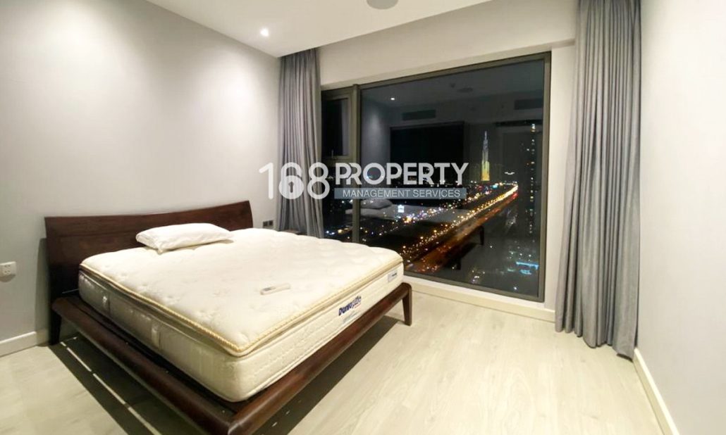 Căn Gateway Thảo Điền cho thuê 2 phòng ngủ view L81 – sông lầu cao nhà đẹp