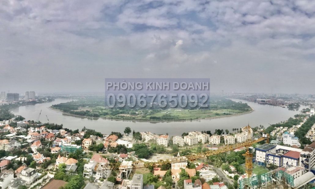 Gateway Thảo Điền bán duplex 3 phòng ngủ view sông tầng cao không nội thất