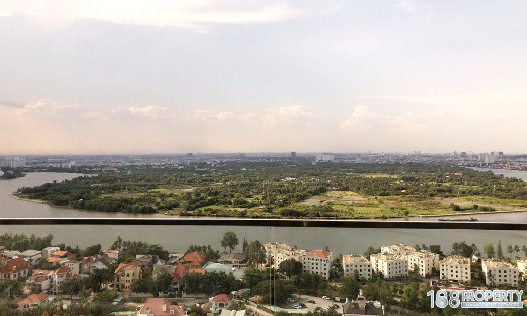 Cho thuê Gateway Thảo Điền 3 phòng ngủ view sông lầu 28 nội thất cao cấp