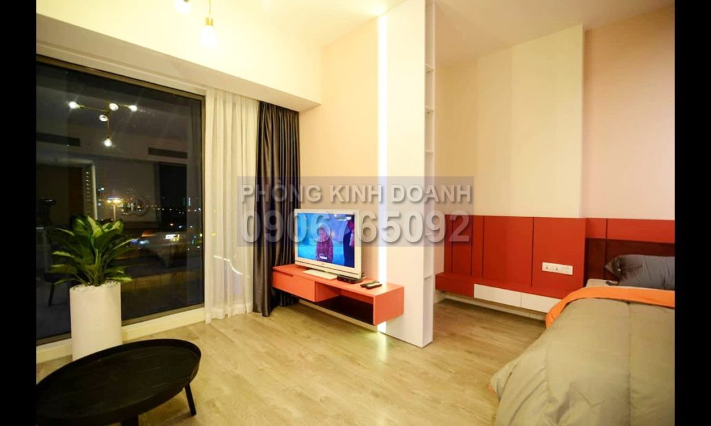 Gateway Thảo Điền cho thuê 1 phòng ngủ view nội khu tầng trung nội thất xịn