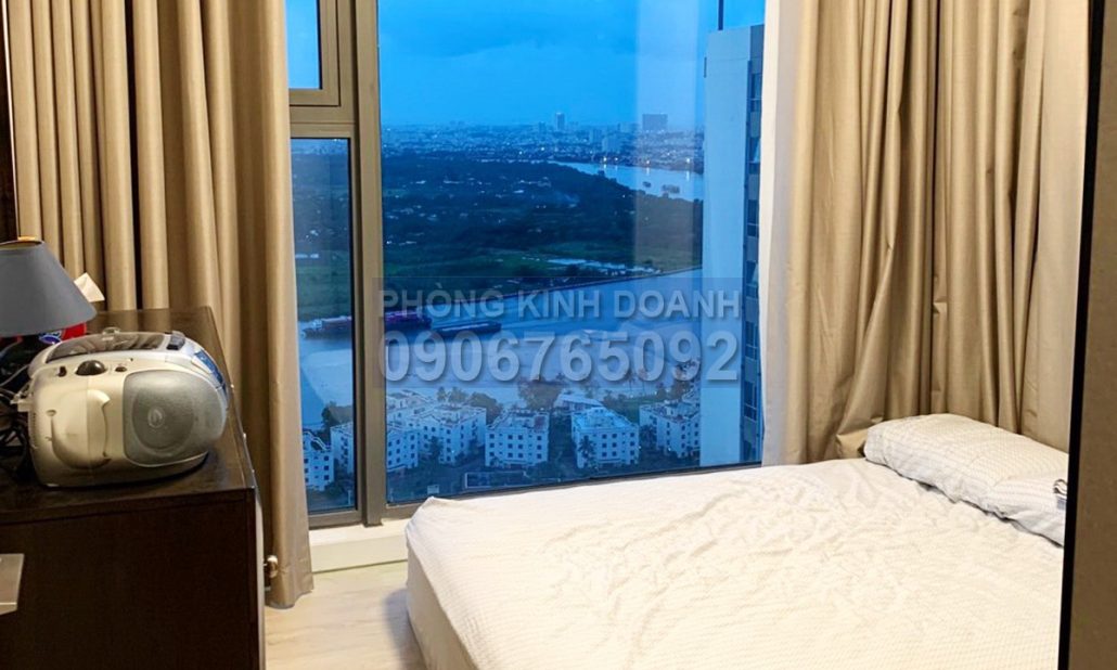 Cho thuê Gateway Thảo Điền 3 phòng ngủ view sông tầng cao nội thất đầy đủ