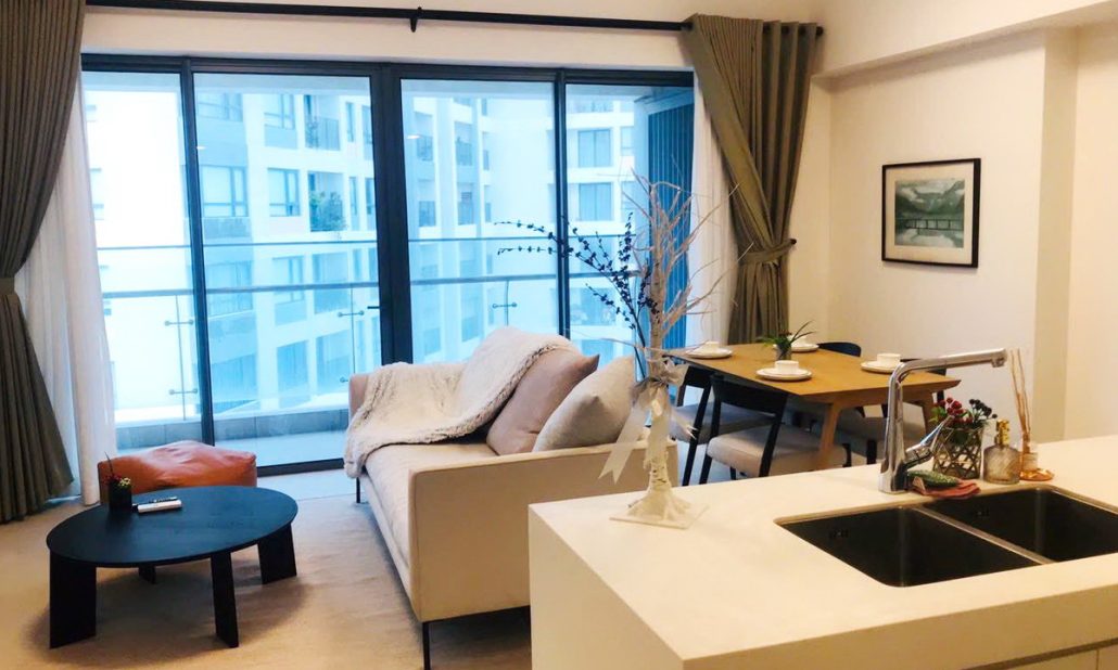 Gateway Thảo Điền căn hộ 2 phòng ngủ cho thuê nhà đẹp toà A view sông