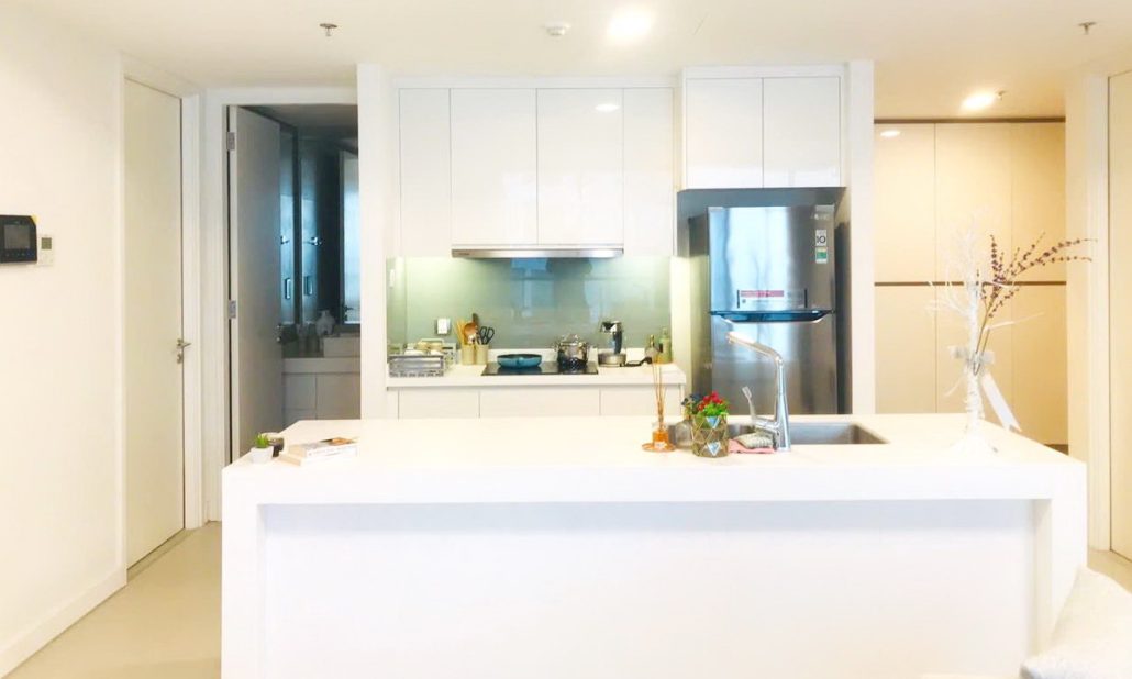 Gateway Thảo Điền căn hộ 2 phòng ngủ cho thuê nhà đẹp toà A view sông