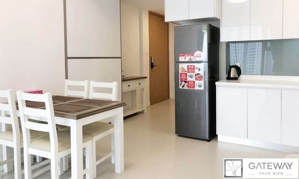 Gateway Thảo Điền cho thuê căn hộ 1 phòng ngủ full nội thất view thoáng đẹp