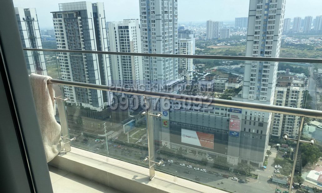 Gateway Thảo Điền căn hộ 2 phòng ngủ cho thuê đủ nội thất lầu cao view mát