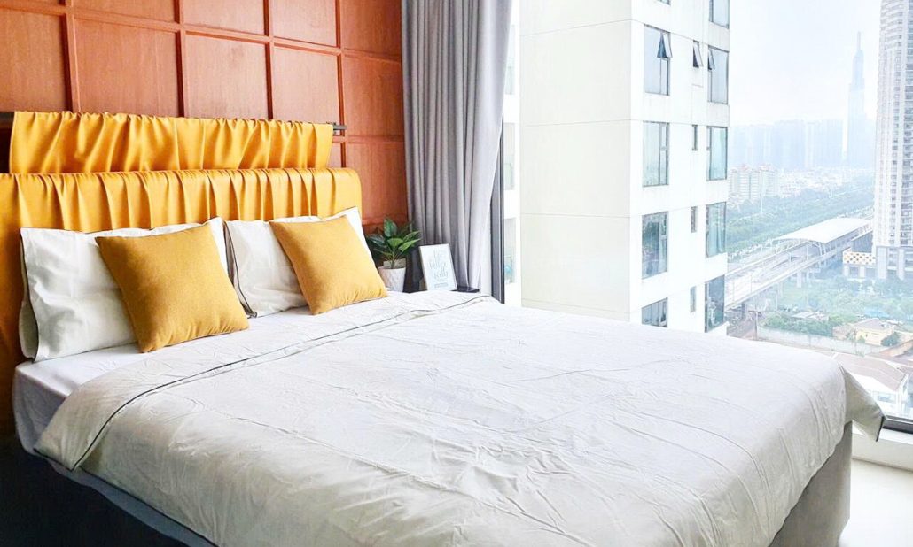 Gateway Thảo Điền cho thuê căn hộ 1 phòng ngủ nhà đẹp view sông và L81
