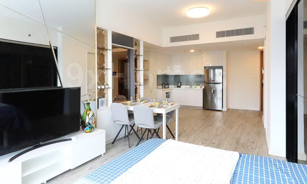 Gateway Thảo Điền căn hộ cho thuê 1 phòng ngủ đủ nội thất view L81 thoáng