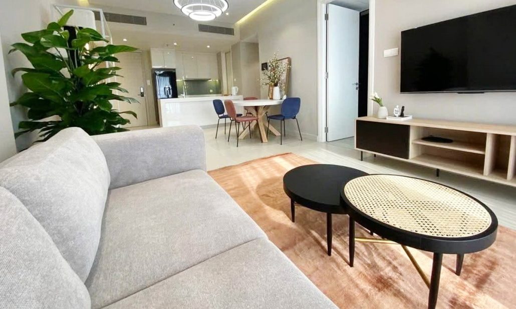 Gateway Thảo Điền căn hộ bán 2 phòng ngủ view L81 tầng cao nội thất xịn