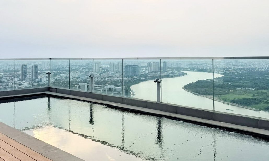 Gateway Thảo Điền bán căn penthouse 444m 4 phòng ngủ view sông nội thất xịn