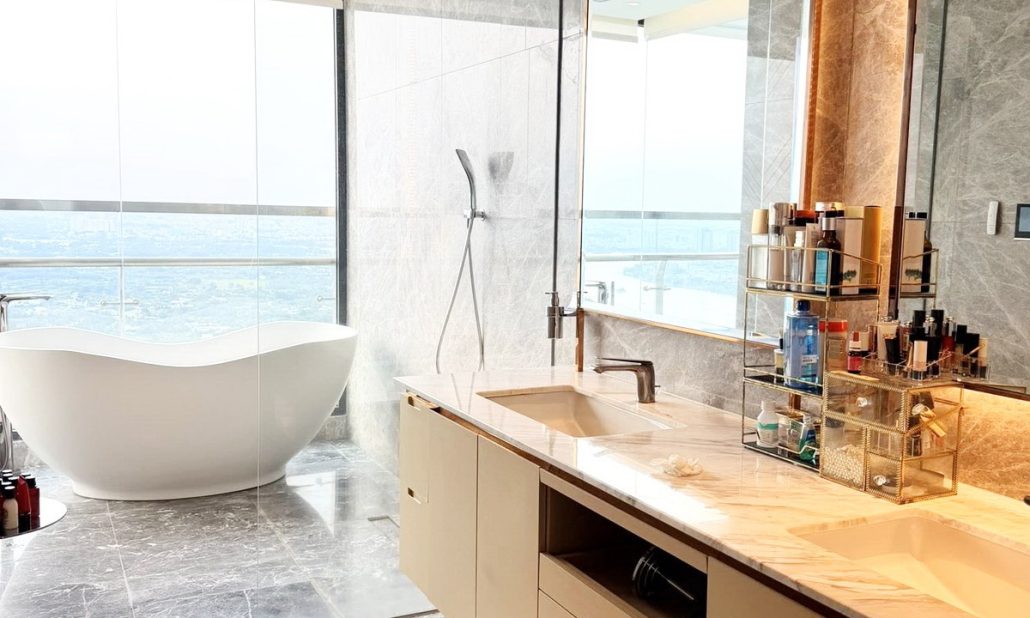 Gateway Thảo Điền bán căn penthouse 444m 4 phòng ngủ view sông nội thất xịn