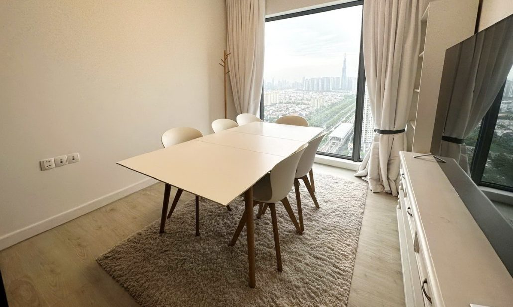 Gateway Thảo Điền 4 phòng ngủ cho thuê nội thất cao cấp view L81 lầu cao