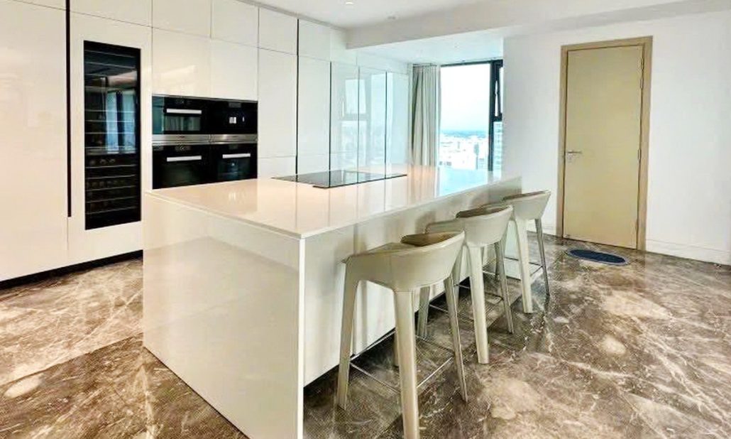 Gateway Thảo Điền cho thuê penthouse 4 phòng ngủ view sông nội thất sang
