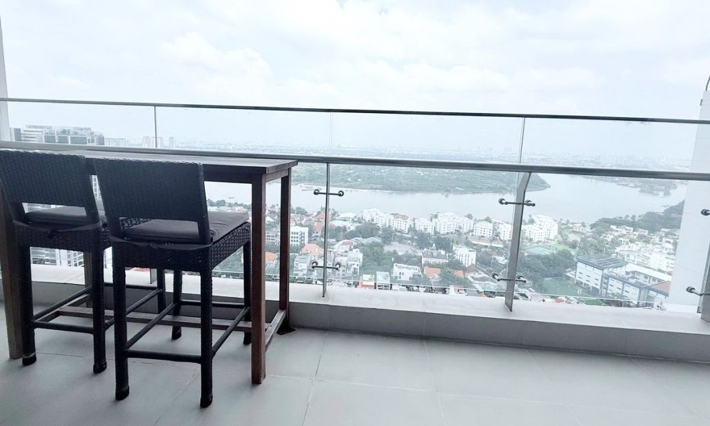 Gateway Thảo Điền bán căn hộ 4 phòng ngủ không nội thất view sông tầng cao