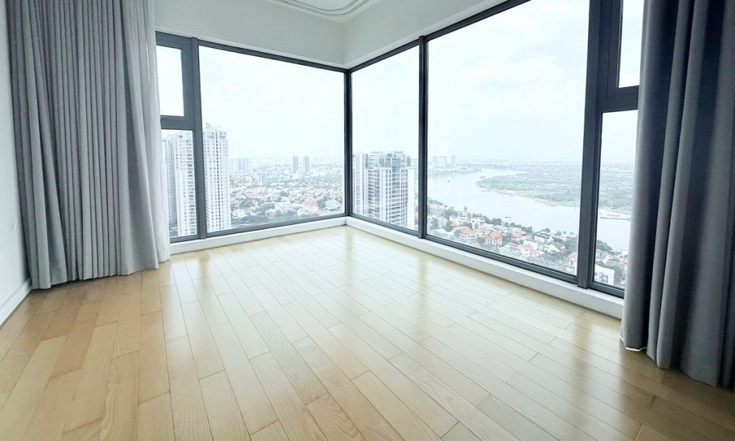 Gateway Thảo Điền bán căn hộ 4 phòng ngủ không nội thất view sông tầng cao