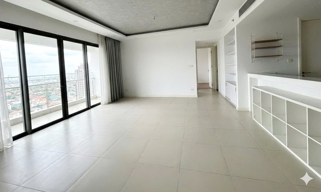 Gateway Thảo Điền bán căn hộ 4 phòng ngủ view L81 lầu cao thoáng nhà đẹp