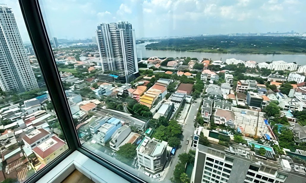 Gateway Thảo Điền bán căn hộ 4 phòng ngủ view L81 lầu cao thoáng nhà đẹp